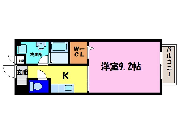 サンステージサクラの物件間取画像